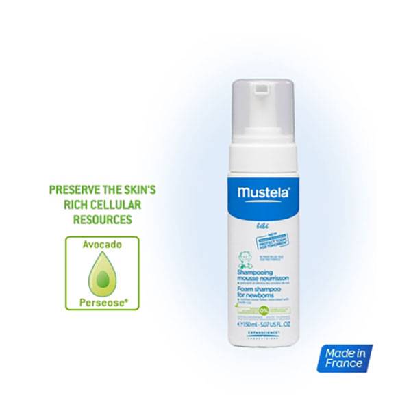 شامپو فوم مخصوص نوزاد موستلا Mustela شامپو فوم مخصوص نوزاد موستلا Mustela