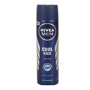 اسپری پودری ضد تعریق مردانه نیوا (Nivea) مدل Cool Kick