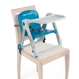 صندلی غذای کودک پرتابل بی کول (Be Cool) مدل dip آبی