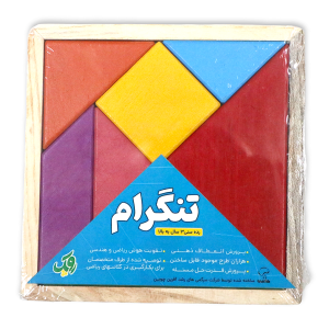 بازی فکری تنگرام رنگی چوبین (Choobin)