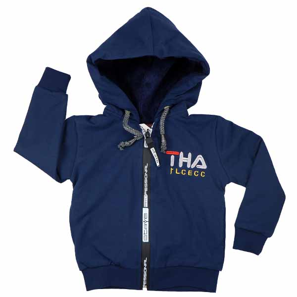 topkids jacket blue 1 سویشرت بچه گانه تاپ کیدز رنگ سرمه ای
