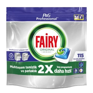 قرص ماشین ظرفشویی فیری fairy سری جار بسته 115 عددی