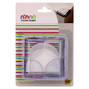 محافظ گوشه شفاف نینو (ninno) بسته ۴ عددی کد 102