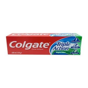 خمیر دندان Colgate مدل Triple Action حجم 100 میل