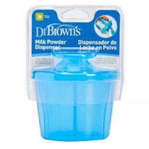 ظرف نگهدارنده شیر خشک DR BROWNS ظرفیت 250 میل آبی