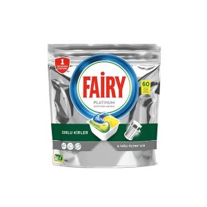 قرص ماشین ظرفشویی فیری fairy پلاتینیوم بسته 60 عددی
