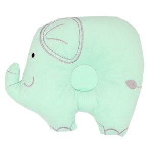 بالش فرم دهی سر نوزاد مدل فیل رنگ سبز