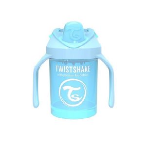 لیوان آبمیوه خوری دسته دار تویست شیک TWISTSHAKE آبی پاستلی 230 میل