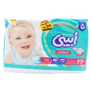 پوشک او بیبی سایز ۵ بسته ۲۶ عددی