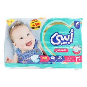 پوشک او بیبی سایز ۴ بسته ۳۰ عددی