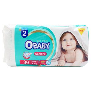 پوشک او بیبی سایز ۲ بسته ۳۶ عددی
