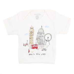 تی شرت اسپرت آستین کوتاه اسپیکو S P CO طرح لندن
