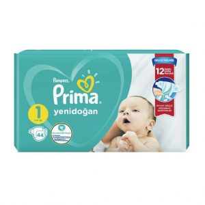 پوشک پریما سایز 1 بسته 44 عددی