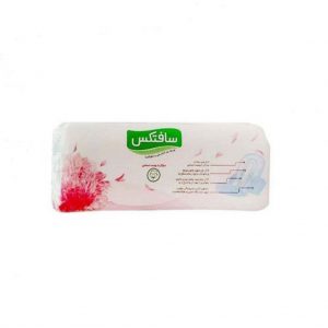 نوار بهداشتی بالدار بزرگ سافتکس ( SOFTEX ) با رویه کتان  10 عددی
