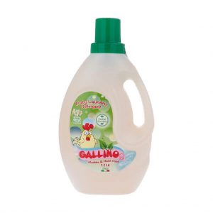 مایع لباسشویی کودک گالینو GALLINO با رایحه یاس سفید حجم 1.2میل