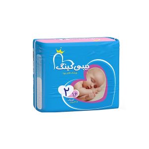 پوشک بیبی کینگ سایز ۲ بسته ۱۶ عددی