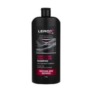 شامپو مو زنانه لروکس Lerox مدل Hair care حجم 550 گرم