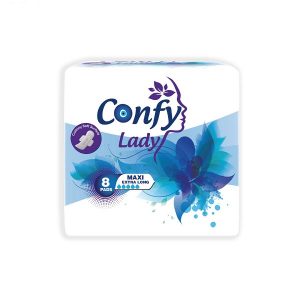 نوار بهداشتی کانفی ( Confy Lady ) مدل Maxi Extra Long بسته 8 عددی
