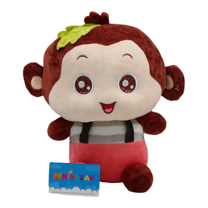 عروسک پولیشی نانو « میمون با برگ سبز » کد 21757