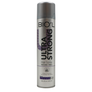 اسپری حالت دهنده موی سر بیول BIOL مدل ULTRA STRONG حجم 250ml