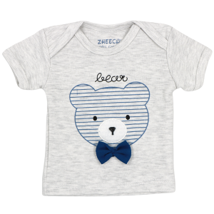 تی شرت پسرانه آستین کوتاه ژیکو (ZHEECO) طرح خرس