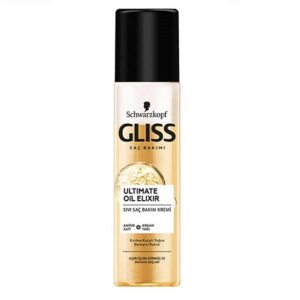 اسپری دوفاز گلیس GLISS مخصوص موهای حساس مدل Ultimate Oil Elixir حجم 200 میل