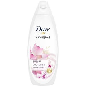 شامپو بدن داو ( DOVe ) حاوی رایحه نیلوفر آبی و آب برنج حجم 500 میل