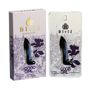 ادکلن جیبی زنانه دیوایز « DIVIZ » مدل GOOD GIRL حجم 45 میل