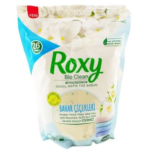 پودر صابون ماشین رکسی (Roxy) با رایحه گل همیشه بهار 800 گرم