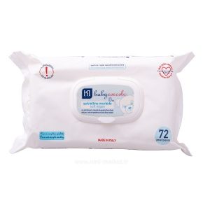 دستمال مرطوب کودک بیبی کوکول baby coccole بسته 72 عددی