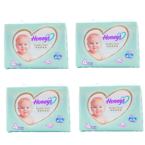 پوشک هانیز سایز 4 پک 4 عددی
