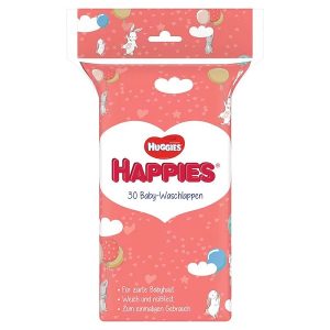 دستمال پنبه ای هاگیز Huggies بسته 30 عددی