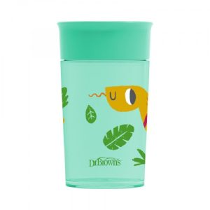 لیوان 360 درجه دکتربراون DrBrowns طرح مار حجم 300 میل