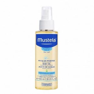 روغن ماساژ کودک موستلا Mustela حجم 100 میل