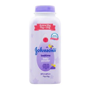 پودر بچه جانسون Johnson مدل bedTime وزن 100 گرم