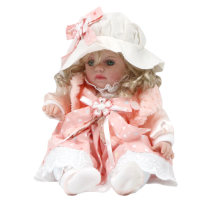 عروسک دختر 12 اینچ موزیکال Arya toys کد 1205