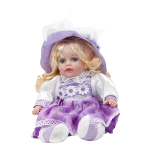 عروسک دختر 12 اینچ موزیکال Arya toys کد 1204