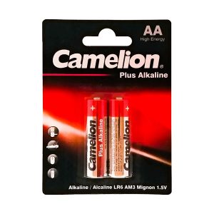 باتری قلمی camelion مدل plus alkaline بسته 2 عددی