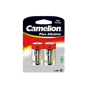 باتری C کملیون camelion مدل plus alkaline بسته 2 عددی