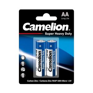 باتری قلمی camelion مدل SUPER HEAVY DUTY بسته 2 عددی