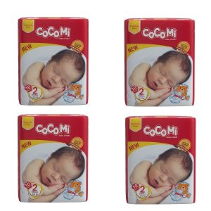 پوشک کوکومی CoCoMi سایز 2 پک 4 عددی