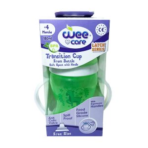 لیوان ضد قطره وی کر wee care حجم 180 میل کد C706