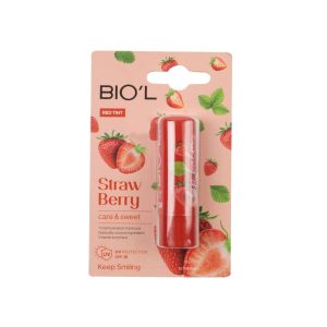 بالم لب بیول BIOL با طعم توت فرنگی