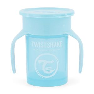 لیوان آبمیوه خوری 360 درجه تویست شیک Twistshake آبی