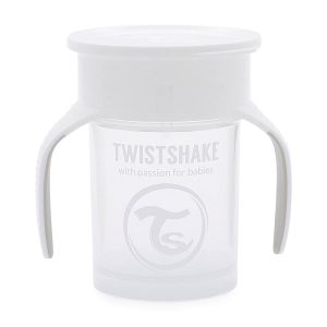 لیوان آبمیوه خوری 360 درجه تویست شیک Twistshake سفید