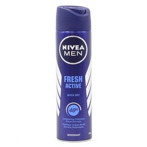 اسپری بدن مردانه نیوا nivea مدل fresh active