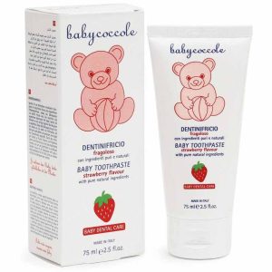 خمیردندان با طعم توت فرنگی بی بی کوکول Baby coccole