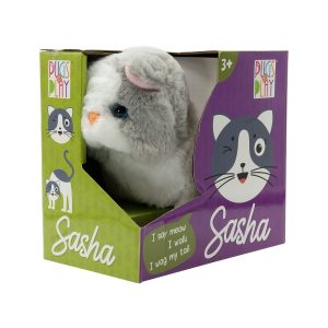 عروسک گربه رباتیک پاگز ات پلی pugs at play مدل sasha